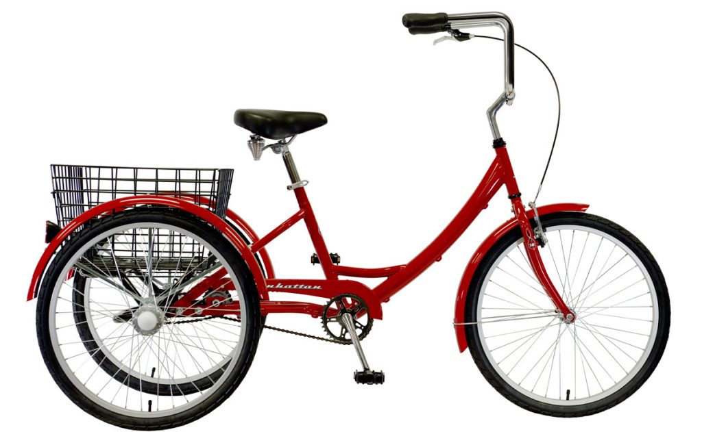Image TRICYCLE 7 VITESSES ROUGE (43-2195)